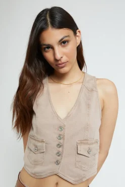 Gilet jeans