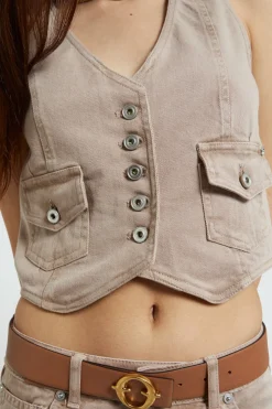 Gilet jeans
