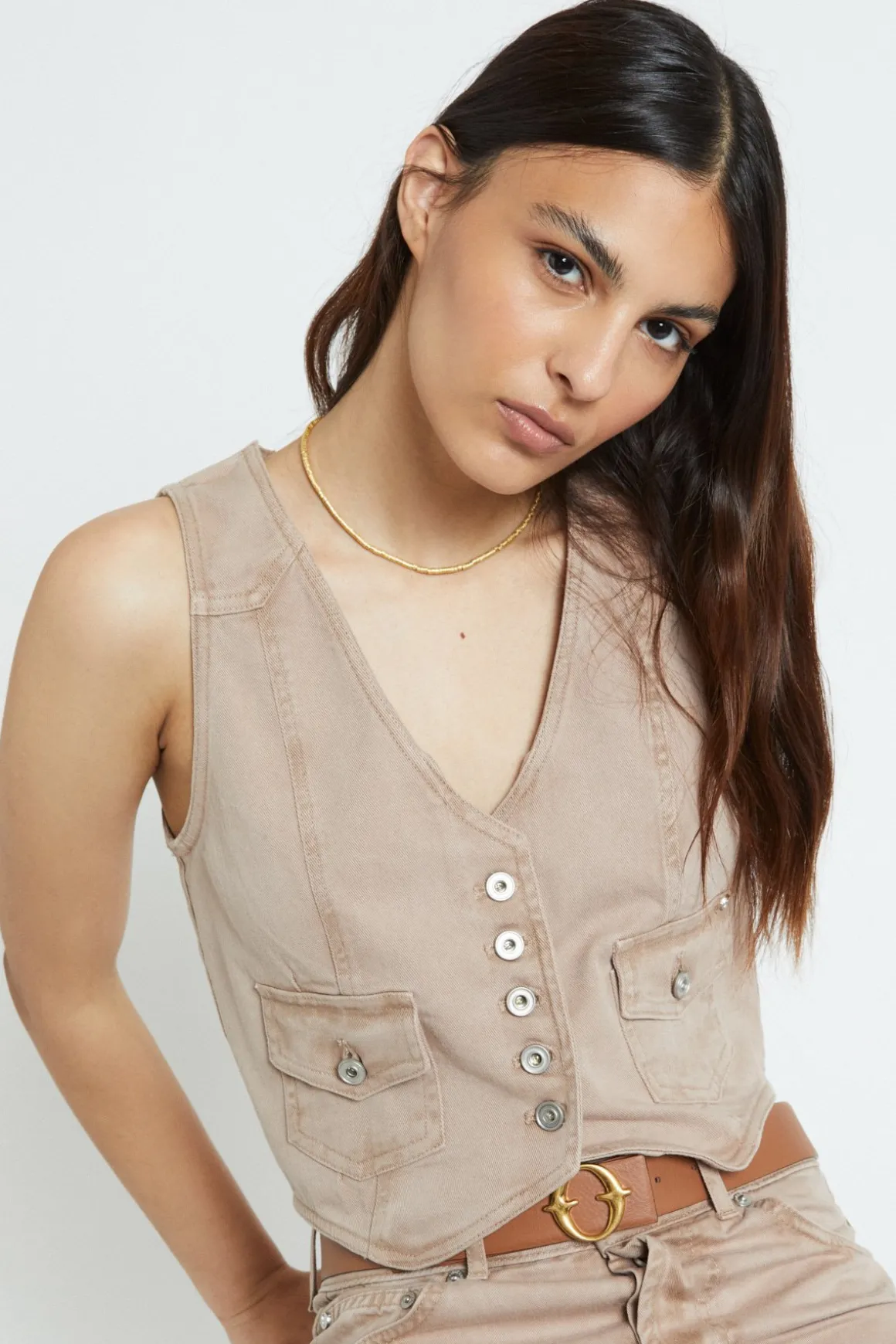 Gilet jeans