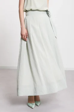 Jupe longue en viscose