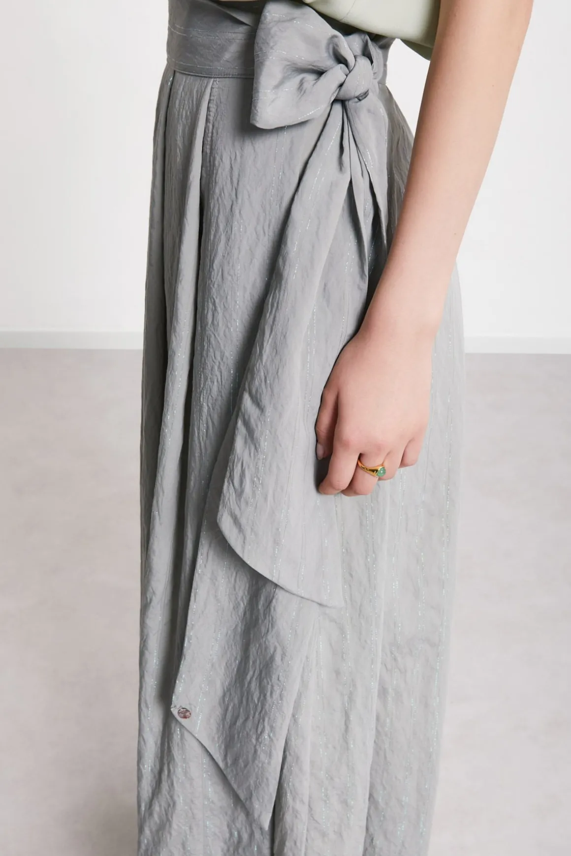 Jupe longue en viscose