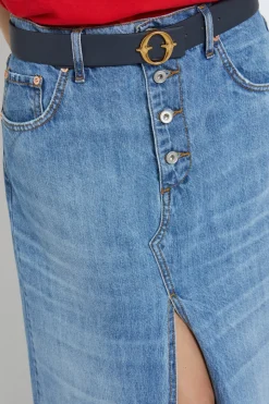 Jupe longue jeans