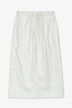 Jupe midi en coton