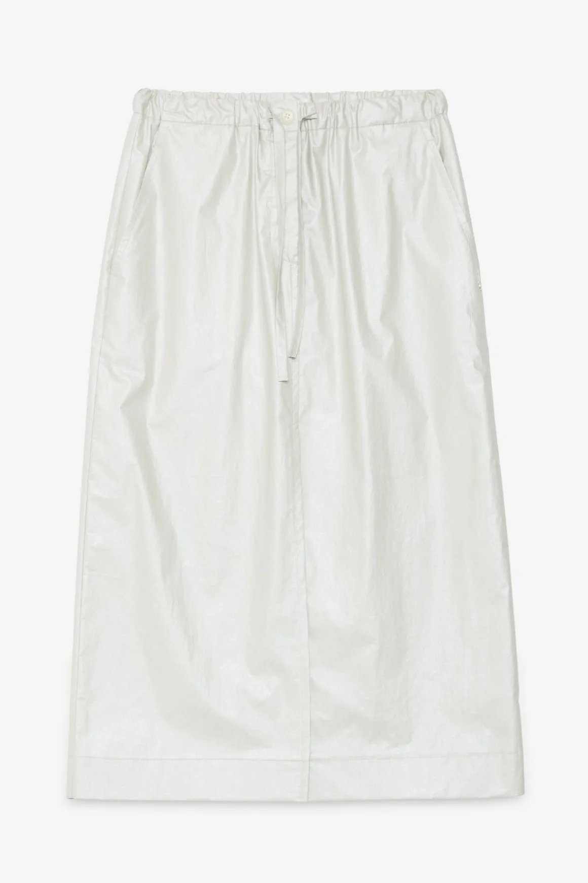 Jupe midi en coton