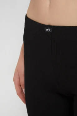 Leggings cropped en viscose