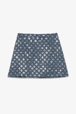 Mini jupe avec paillettes