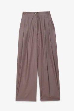 Pantalon ample en coton