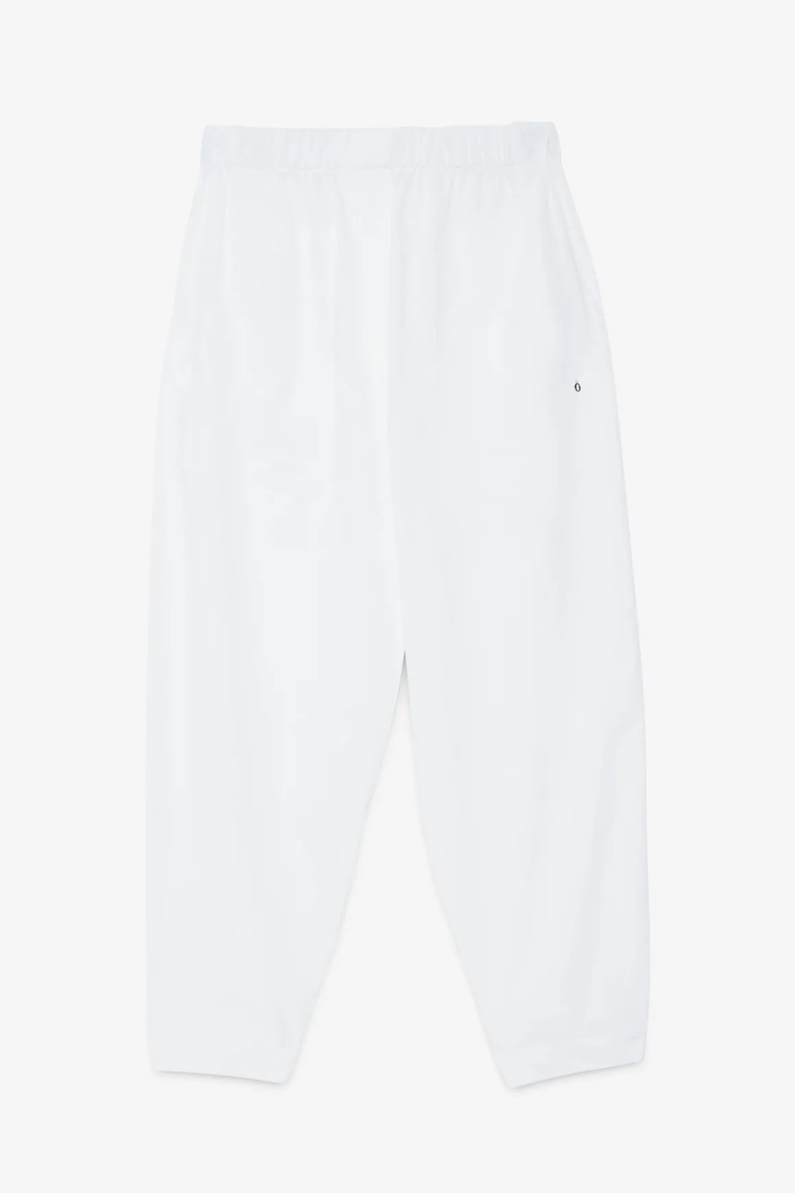Pantalon carotte fit en popeline