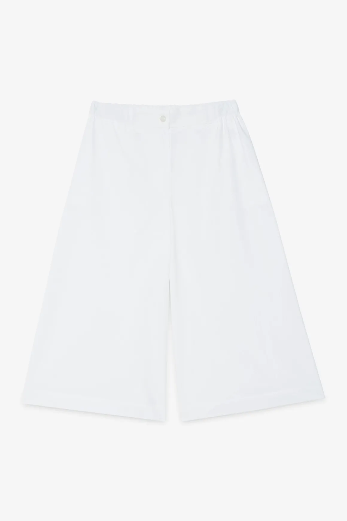 Pantalon cropped en popeline