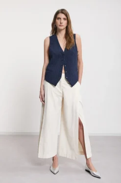 Pantalon culotte en coton
