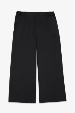 Pantalon culotte en popeline