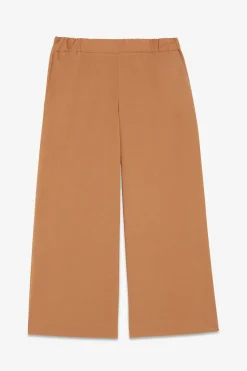 Pantalon culotte en popeline