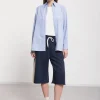 Pantalon jogger cropped en coton
