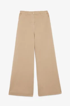 Pantalon large en coton