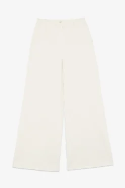 Pantalon large en coton
