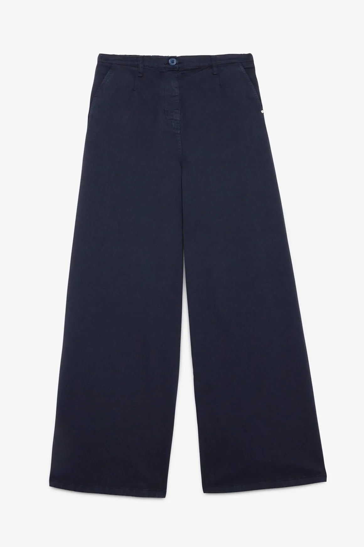 Pantalon large en coton