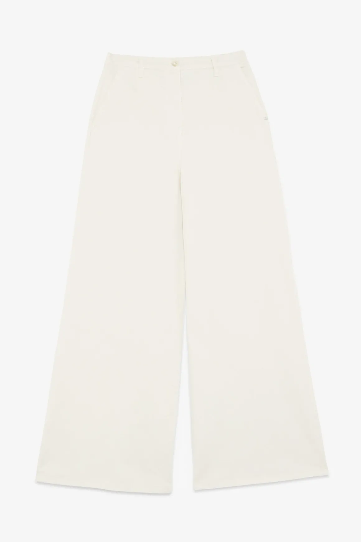 Pantalon large en coton