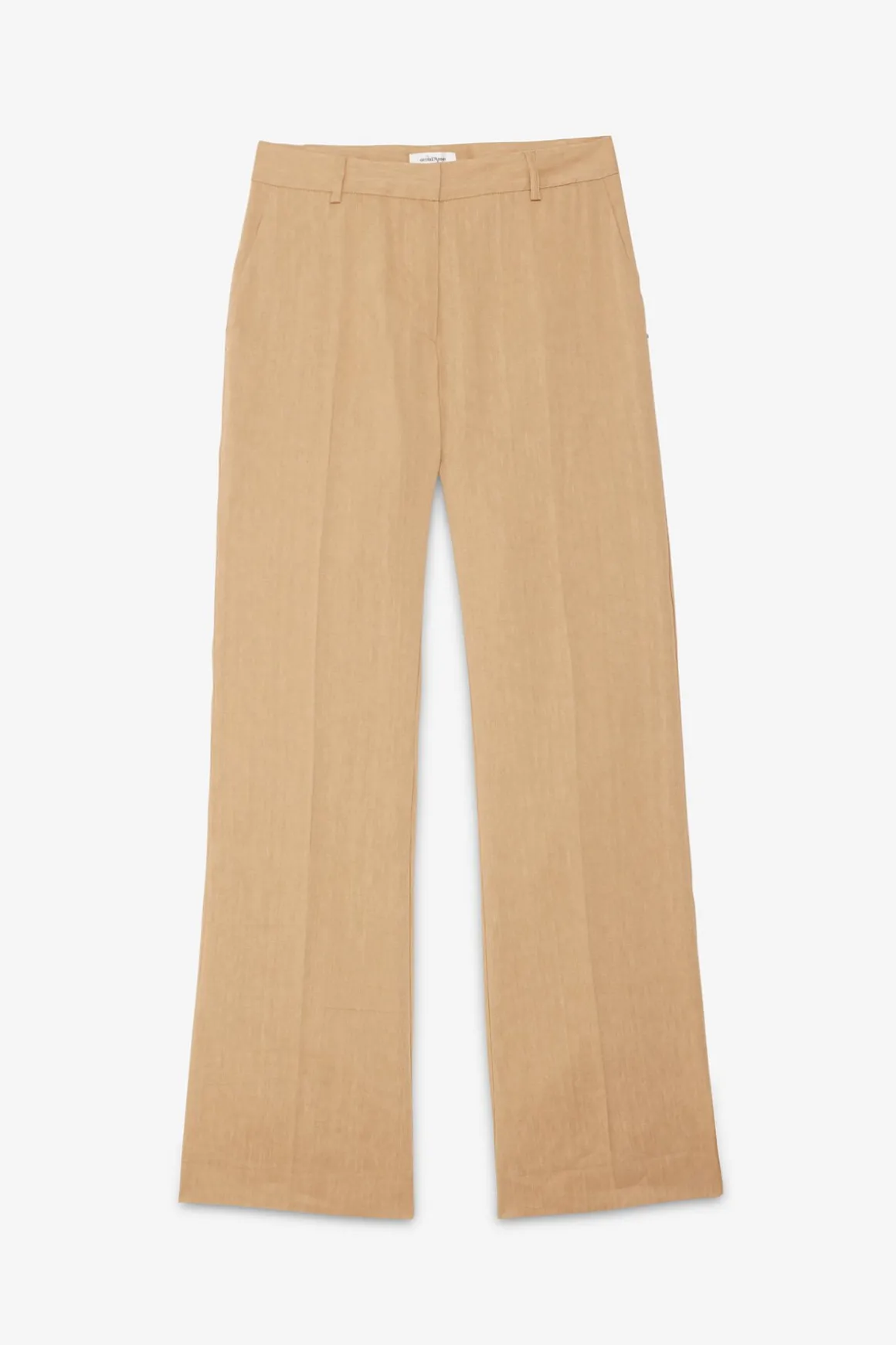 Pantalon large en lin