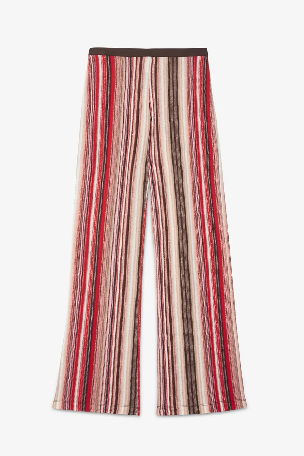 Pantalon large en maille