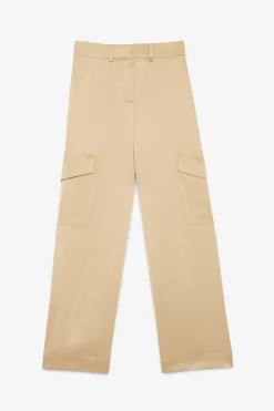 Pantalon large en viscose