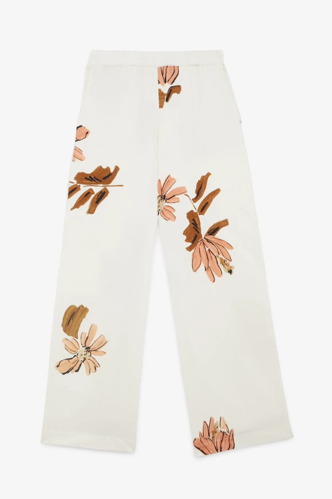 Pantalon large en viscose