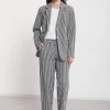 Pantalon longueur cheville en coton