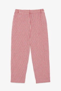Pantalon longueur cheville en coton