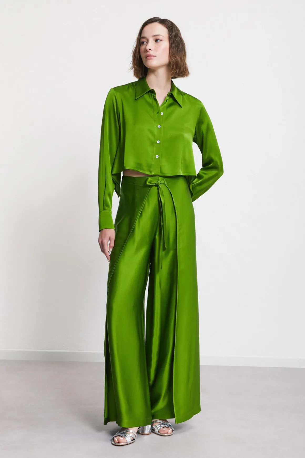 Pantalon paréo en viscose