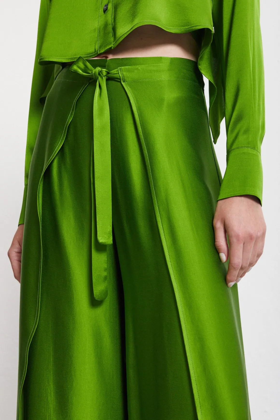 Pantalon paréo en viscose
