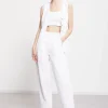 Pantalon taille haute