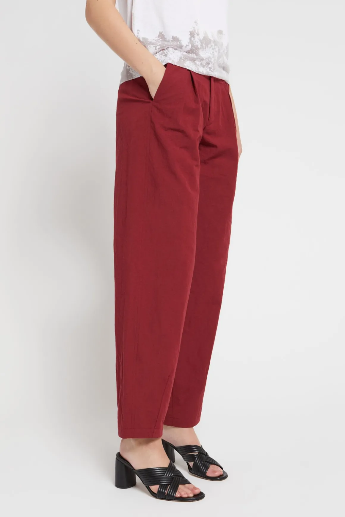 Pantalon taille haute