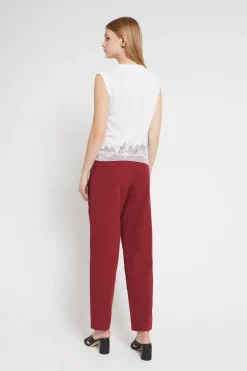 Pantalon taille haute