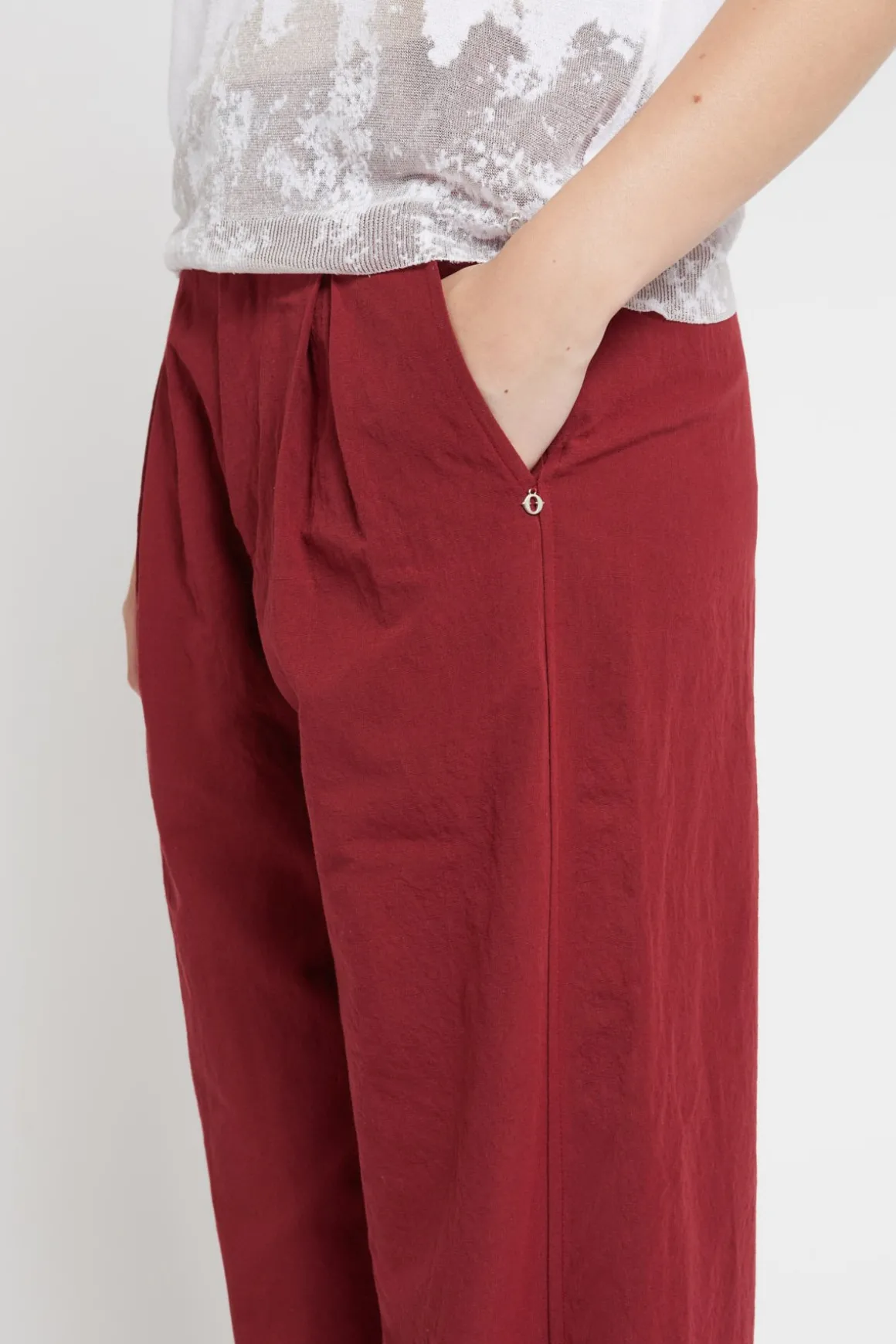 Pantalon taille haute