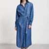 Robe chemisier jeans