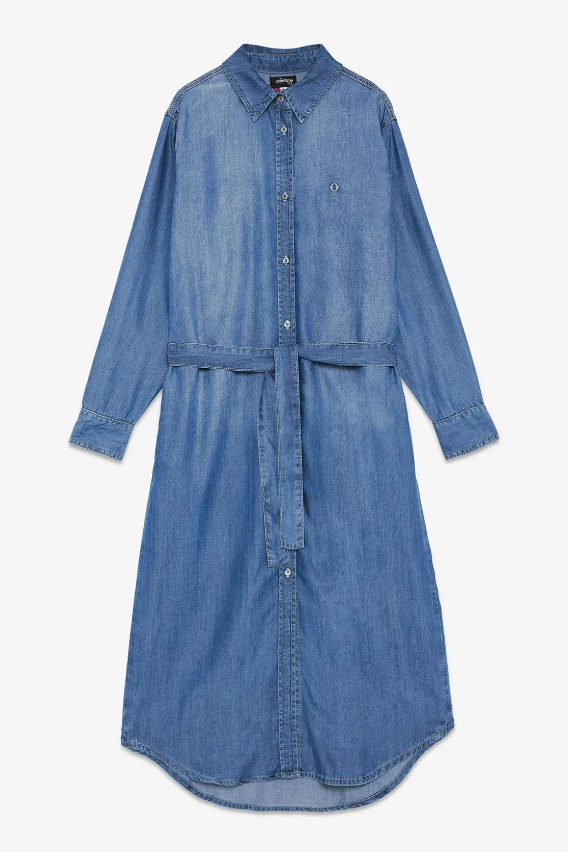 Robe chemisier jeans