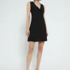 Robe courte avec noeud