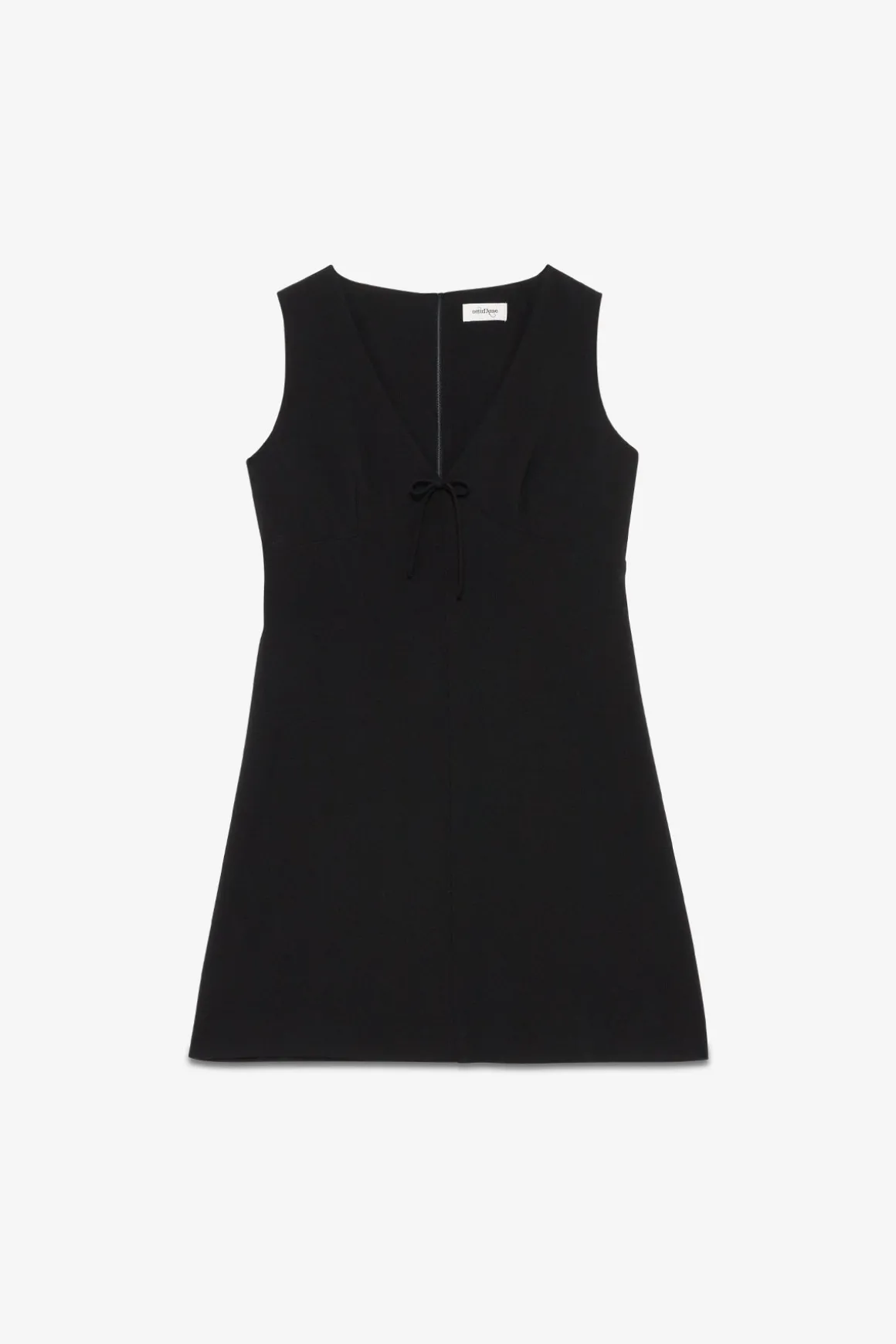 Robe courte avec noeud