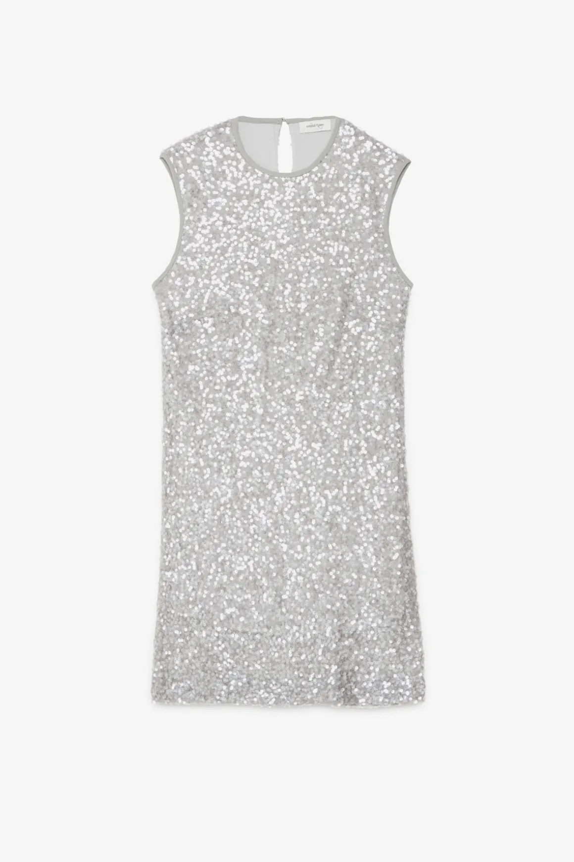 Robe courte avec paillettes