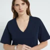 Robe courte en coton