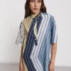 Robe courte en coton