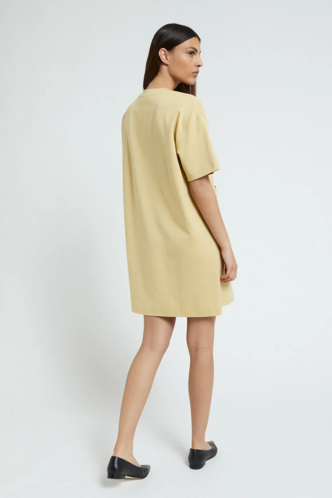 Robe courte en coton