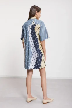Robe courte en coton