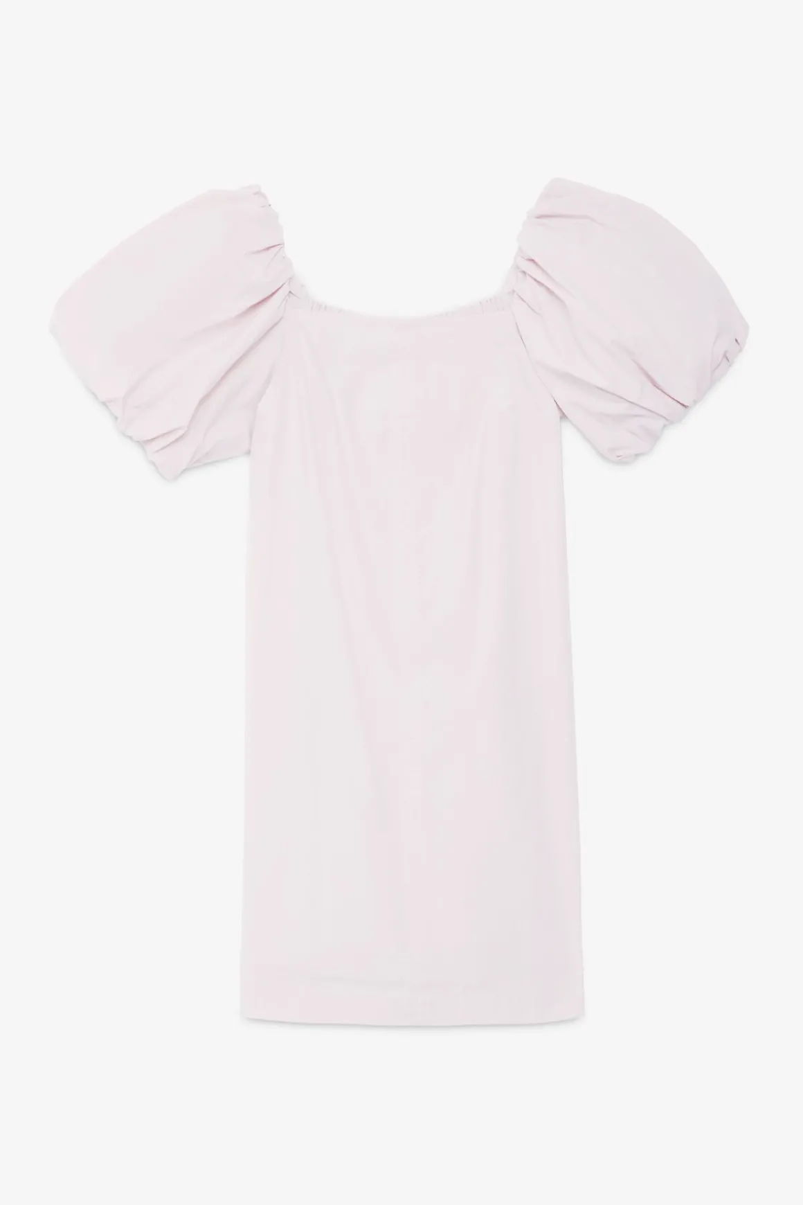 Robe courte en popeline
