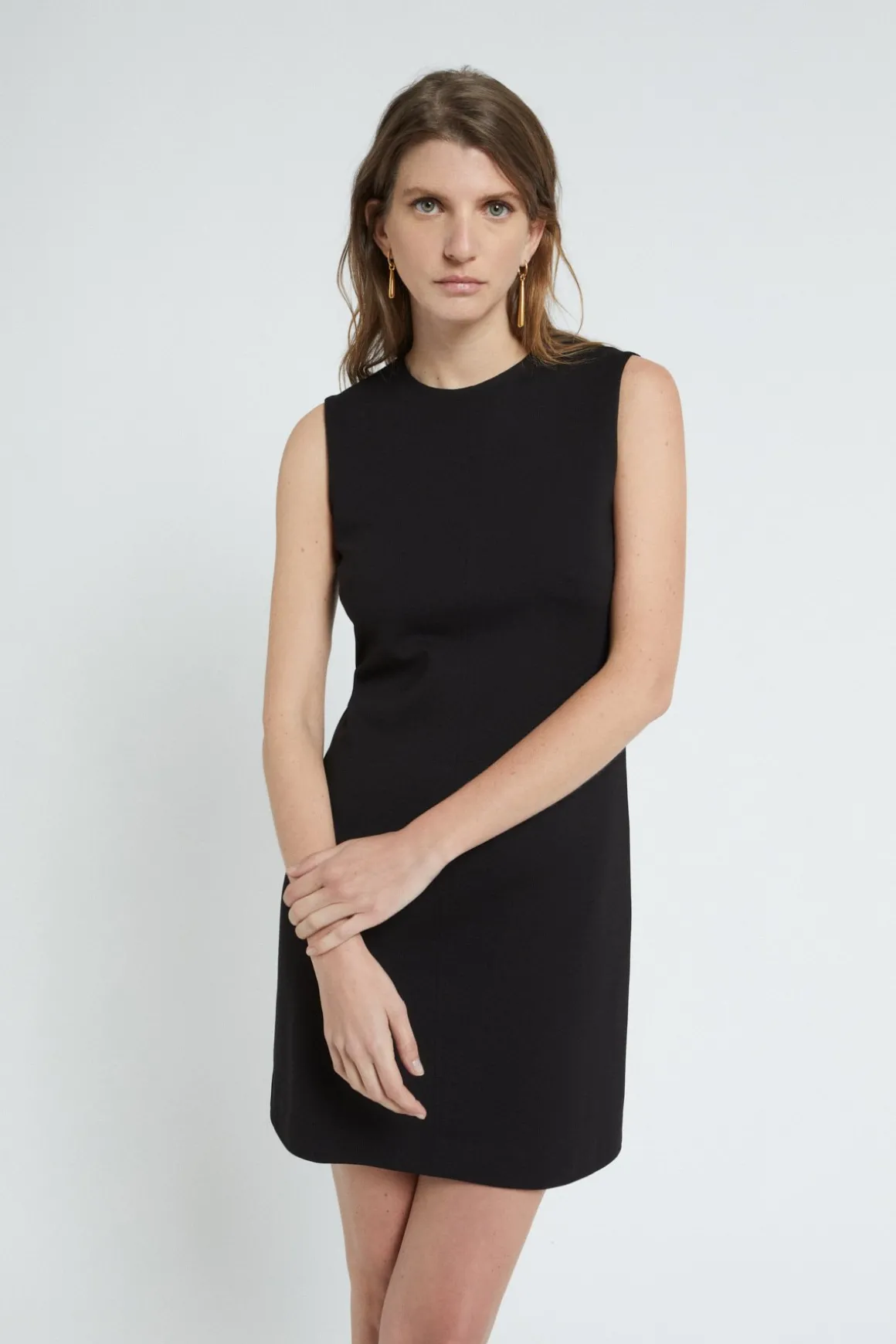 Robe courte en viscose