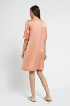 Robe courte en viscose