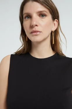 Robe courte en viscose