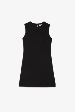 Robe courte en viscose