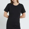 Robe longue avec fente