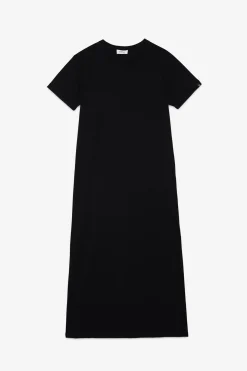 Robe longue avec fente
