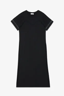 Robe longue en coton